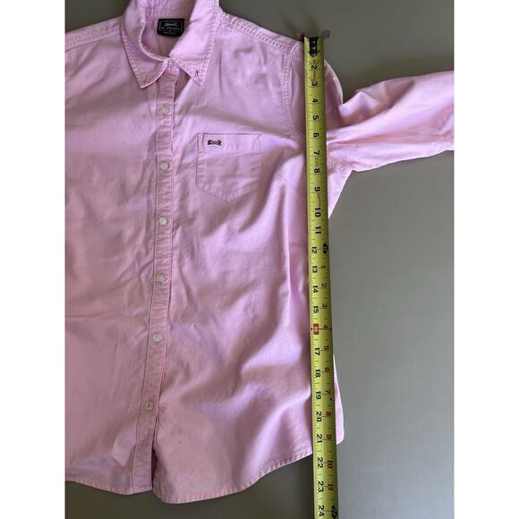 The Classic Le Tigre Pink Button Up Women’s Size L - READ - Picture 8 of 11